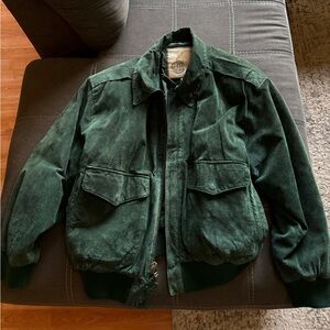 G-III men’s XL/large green bomber jacket
